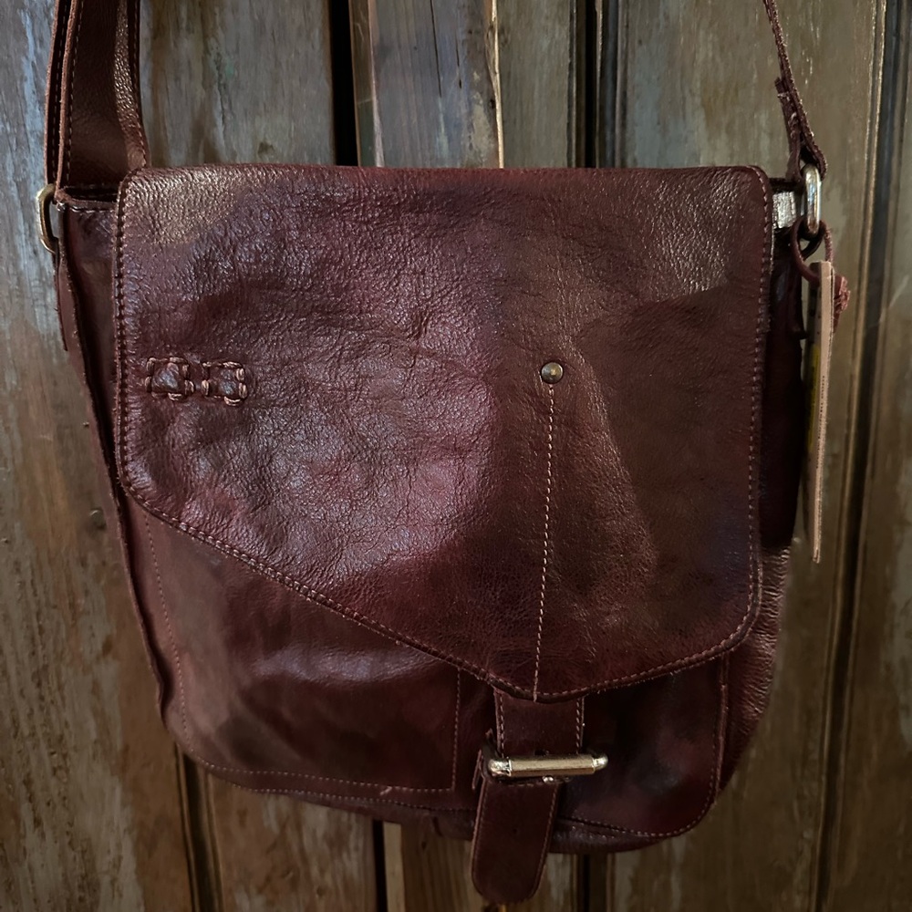 Bed Stu Venice Beach Merlot crossbody bag